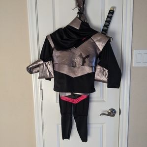 Boys Silver Ninja costume